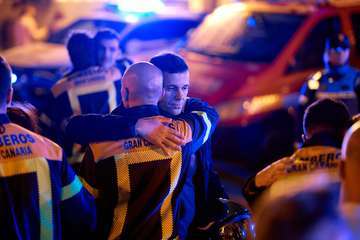 Emotivo adiós al bombero José Francisco Sánchez Cazón/TA.